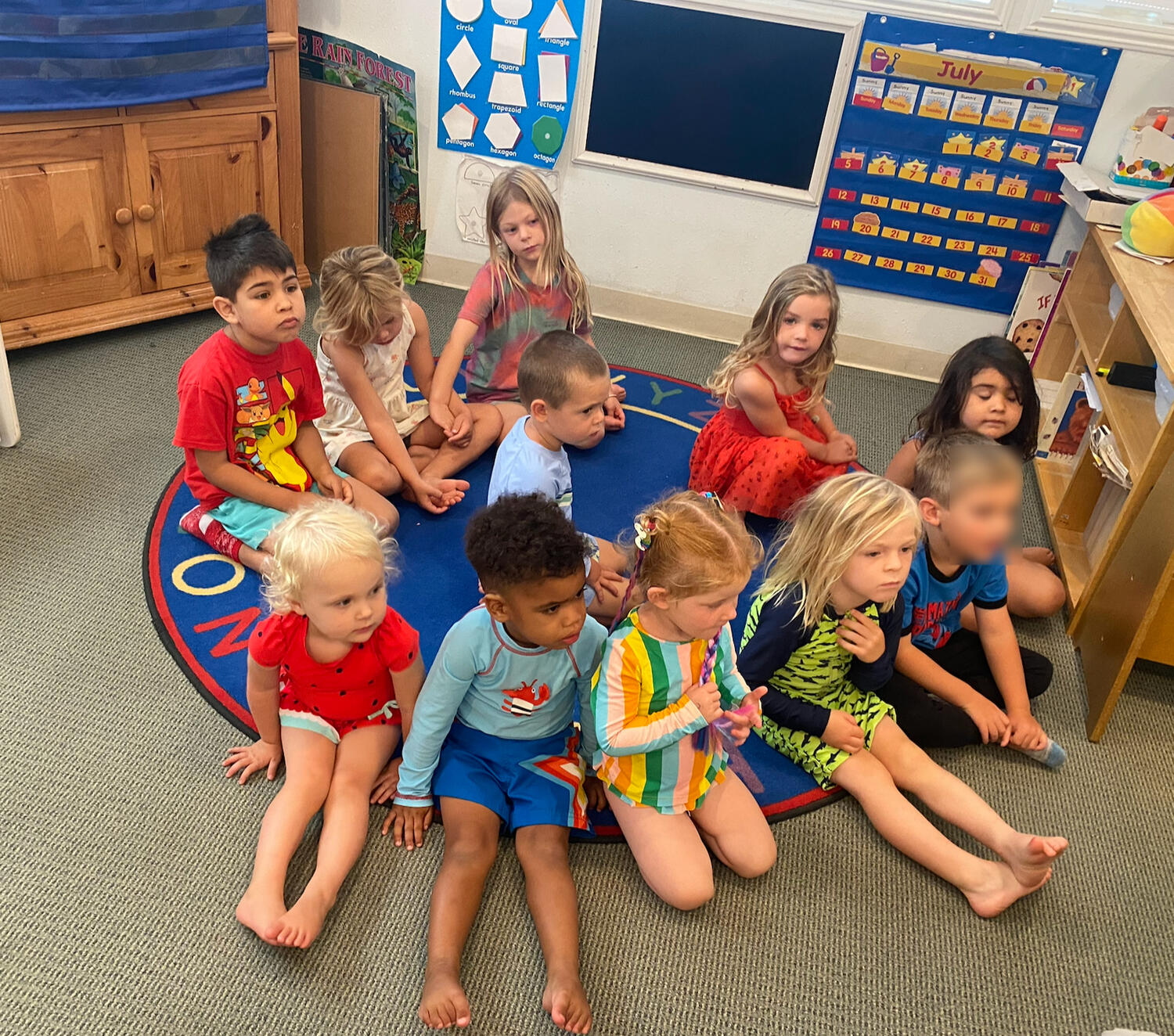 Indoor Learning Classroom - Home Preschool Thousand Oaks